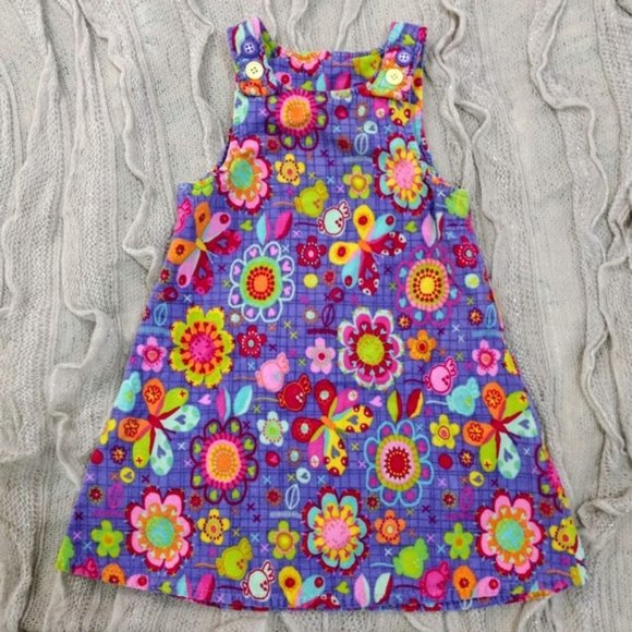 Handmade Girls Jumper Dress - Picture 4 of 5